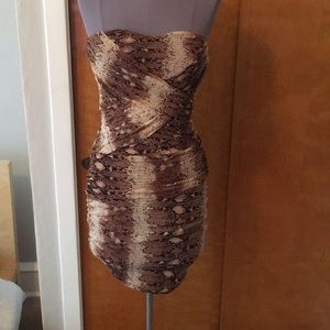Ark & Co Snakeskin Dress